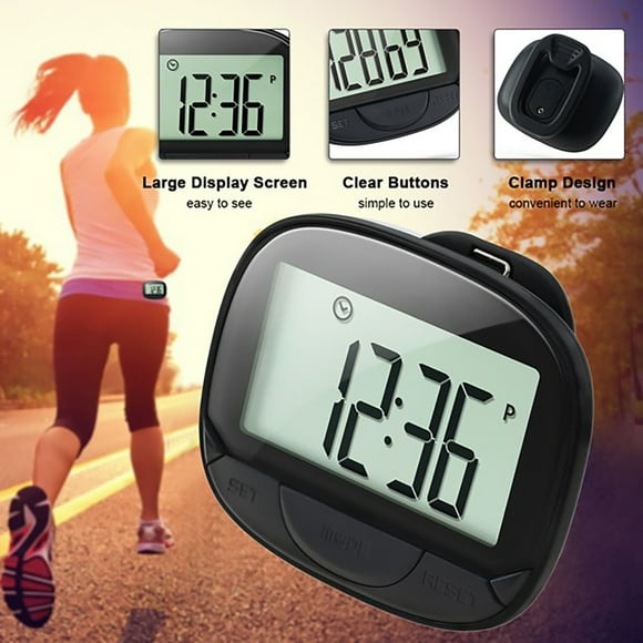 Large Screen 2D Pedometer Health Multifunctional Pedometer Outdoor Sports Without Digital Temperature Gauge for Meat Kid Cook Temperature Gauge Digital Kitchen Timer Shower Timer Shut off Candy