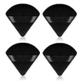 thumbnail image 1 of 4 Pieces Triangle Powder Puffs Face Cosmetic Powder Puff Washable Reusable Soft Plush Powder Sponge Makeup Foundation Sponge for Face Body Loose Powder Wet Dry Makeup Tool, 1 of 5