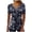 Blue, variant on Womens Athletic Tops Running Shirts Women Workout Top Womens Tech Shirts Stretch T Shirt Tops Loose Fit Spandex Shirt Women T Sports for Athletic Wear Short Black M