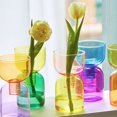 thumbnail image 5 of Juego de 2 minijarrones para terrario, maceta hidropónica de cristal, florero para boda, candelabros, decoración, florero de vidrio con forma de aguacate, 5 of 5