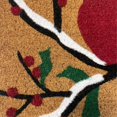 thumbnail image 4 of Kate Aurora Christmas Winter Wonderland Cardinal & Snowflakes Bristled Outdoor Welcome Mat - 18"x30", 4 of 4