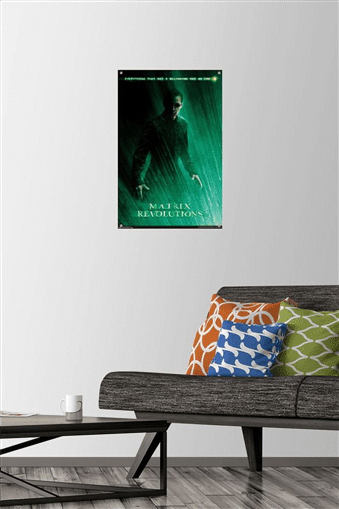 The Matrix Revolutions - One Sheet Wall Poster with Pushpins, 14.725" x 22.375"