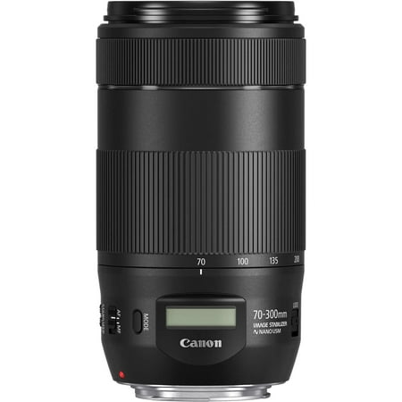 Canon - EF70-300 IS II USM Telephoto Zoom Lens for DSLR Cameras - black
