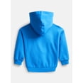 thumbnail image 2 of Wonder Nation Toddler Girls Graphic Hoodie with Long Sleeves, Sizes 12M-5T, 2 of 3