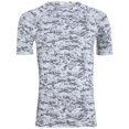 thumbnail image 1 of Camiseta de manga corta Ropa deportiva Augusta Hyperform Compress para jóvenes WHITE DIGI S 2601, 1 of 1