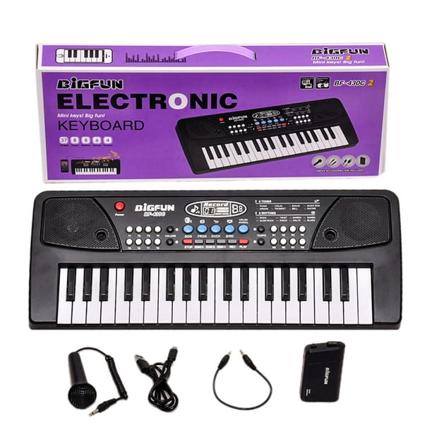 37key Electronic Keyboard Piano with Microphone/Audio Cable/USB