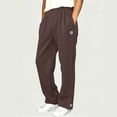 thumbnail image 2 of HAOTAGS Boys Sports Sweatpants (5 To 15) Elastic Waist Stright Leg Active Trousers With Pockets Brown Size 14, 2 of 10