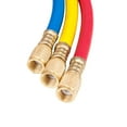 thumbnail image 6 of R134 R12 R22 R502 Dual Manifold Gauges Valve Set Red & Yellow & Blue & Black & Golden, 6 of 8