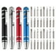 thumbnail image 1 of Uxcell 4pcs 8 en 1 Mini Destornillador de Bolso con Puntas Phillips y de Cabeza Plana, 1 of 6