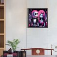 thumbnail image 3 of 5D DIY Con Cuentas Cuadradas Completa Jack Y Sally Del Arte 35x35cm, 3 of 9