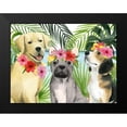 thumbnail image 2 of Popp, Grace 24x19 Black Modern Framed Museum Art Print Titled - Coastal Canines III, 2 of 5