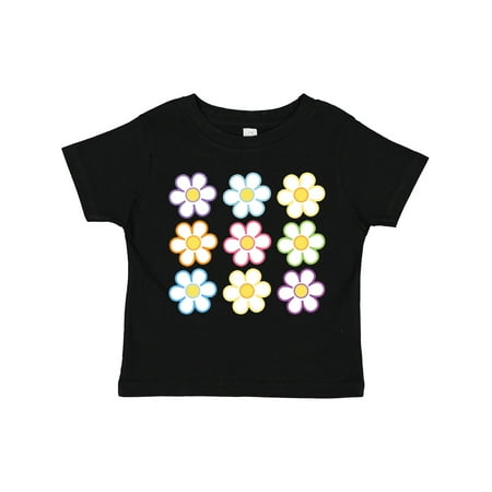 

Inktastic Daisy Flowers Vintage Retro Gift Toddler Toddler Girl T-Shirt