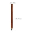 thumbnail image 2 of UPOUART 6Pcs Infinity Pencils Non Sharpening Wood and Graphite for Journaling and Practical Use, 2 of 7