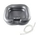 thumbnail image 3 of Lavacabezas portátil, lavabo inflable para lavar el cabello, almohadas para personas mayores con movilidad limitada, cuidadores de niños en casa. Plata, 3 of 9