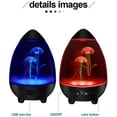 thumbnail image 2 of Labymos Lámpara de medusas iluminada LED Luz, 2 of 7