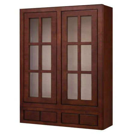 Sagehill Designs Ldw3042gd4 Lakewood 30 X 42 Kitchen Wall Cabinet Sagehill Designs Ldw3042gd4 Lakewood 30 X 42 Kitchen Wall Cabinet With Gl Doors And