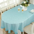 thumbnail image 1 of Sage Green Oval Tablecloth 60x120in for Oval Table Waterproof Table Cloths for Dining Room Indoor Outdoor Table Cloth, 1 of 5