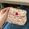 thumbnail image 5 of Nuevo bolso japonés Sanrio Hello Kitty con boca dorada, monedero Zero, tarjetero, identificación, 2 en 1, para niña, varios, para guardar maquillaje, 5 of 5