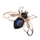 thumbnail image 2 of Broche de de imitación de cristal para mujer, joyería-champán Azul Hugo broches de abeja para mujeres, 2 of 10