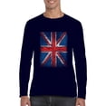 thumbnail image 1 of Artix - Mens Long Sleeve T-Shirts - Union Jack British Flag, 1 of 4