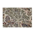thumbnail image 3 of Hand Knotted Masterpiece Hereke Fine Silk Rug - 2'7'' x 3'11'', 3 of 9