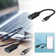 thumbnail image 1 of New OTG Type C To USB 3.0 Adapter for Mobile Phones Tablets and Cars, 1 of 7