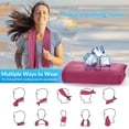 thumbnail image 3 of 3 Packs Cooling Towels, 40"X12" Cooling Towel for Necks Yoga Sports Towels Cool Ice Towel Microfiber Towel for Yoga, Sport, Gym, Workout, Camping, Fitness, 3 of 8
