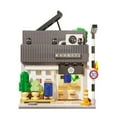 thumbnail image 3 of CaDA 1116 Pieces Summer Breeze Coffee Shop Building Block Set, Construction Toy Set, 3 of 5