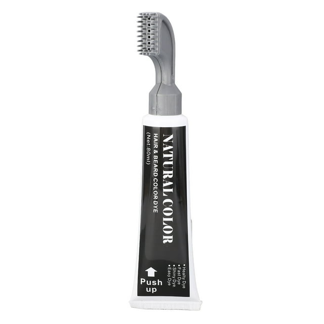 Men Beard Dye, 80 ml Para Colorear de Bigote de Coloración para el Vello Saludable