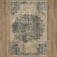 thumbnail image 2 of Karastan Rugs Dharma Medallion Indigo 9' 6" x 12' 11" Area Rug, 2 of 3