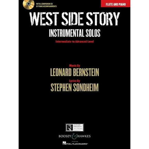 West Side Story Instrumental Solos: Flute and Piano Book/Online Audio (Other)