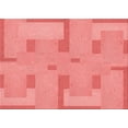 thumbnail image 1 of Ahgly Company Indoor Rectangle Patterned Light Coral Pink Area Rugs, 8' x 12', 1 of 6