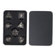thumbnail image 2 of Dados para juegos de rol, 7 piezas de dados de metal poliédricos, juego de dados para juegos de rol, durabilidad mejorada, 2 of 14