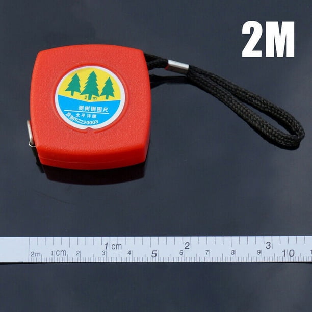 Mètre Ruban Rétractable 2m Mini, Mesure De Diamètre En Métrique, Pratique Pour Atelier