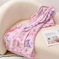 thumbnail image 3 of Hello Kitty Throw Blanket Sanrio Kawaii Blankets for Beds Anime Printed Cartoon Coral Velvet Winter Thickening Keep Warm Quilt, 3 of 24