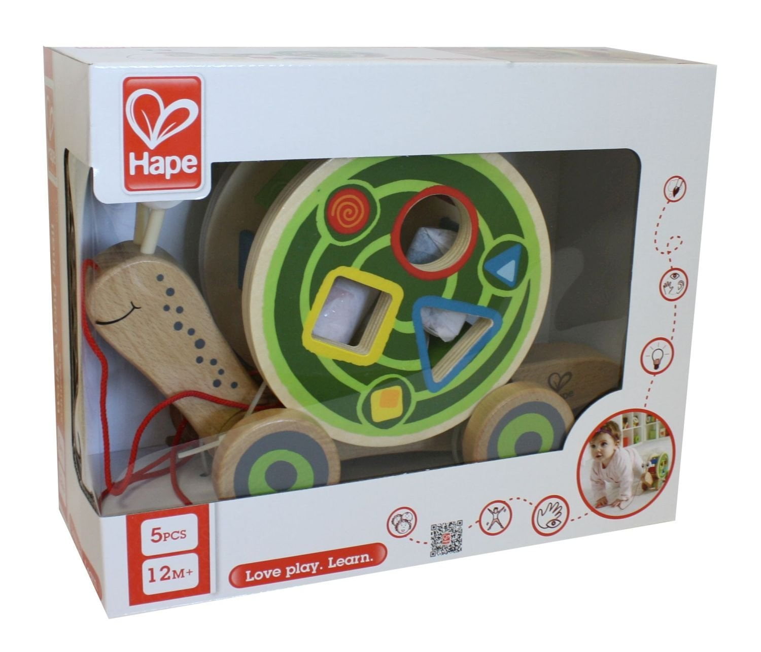 hape snail shape sorter