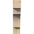 thumbnail image 2 of Ekena Millwork 4"W x 18"D x 18"H Westlake Block Rough Sawn Bracket, Douglas Fir, 2 of 25