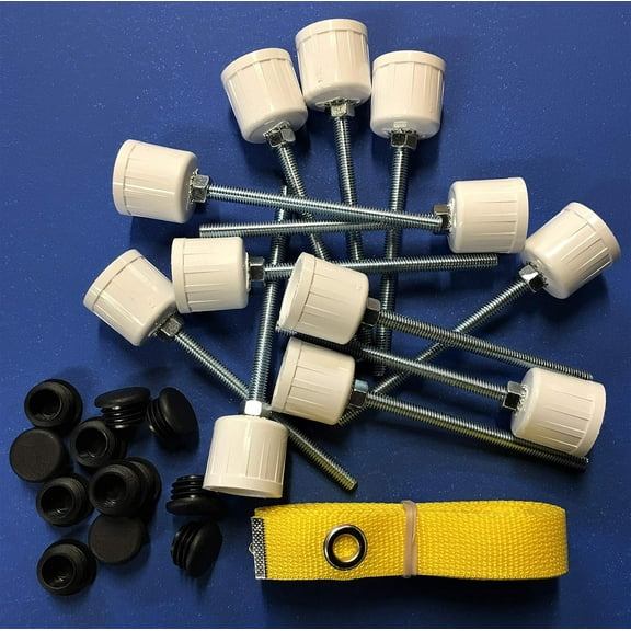 Dog Agility Equipment Weave Pole DIY kit w/Yellow Spacer