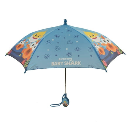 Pinkfong Baby Shark Umbrella Blue Walmart Com Walmart Com