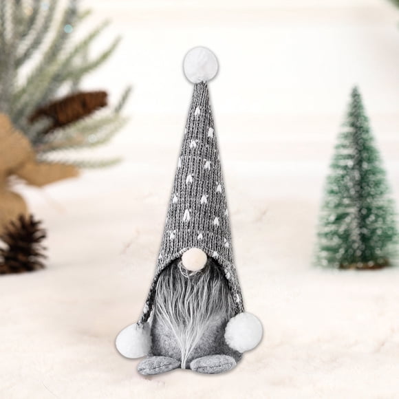 ZZkhGO Christmas Gnome Ornament, Faceless Doll Rudolph Decor, Hanging Holiday Decoration for Bedroom Living Room
