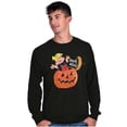 thumbnail image 4 of Halloween Dennis The Menace Pumpkin Long Sleeve TShirt Men Women Brisco Brands L, 4 of 6