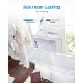 thumbnail image 5 of Luku 5000 BTU Window Air Conditioner, Quiet 50 dB, Fast Cooling for 150 Sq Ft, 5 of 7