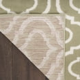 thumbnail image 3 of Nourison Jubilant Moroccan Trellis Indoor Area Rug Olive 2'3" x 7'3", 3 of 7