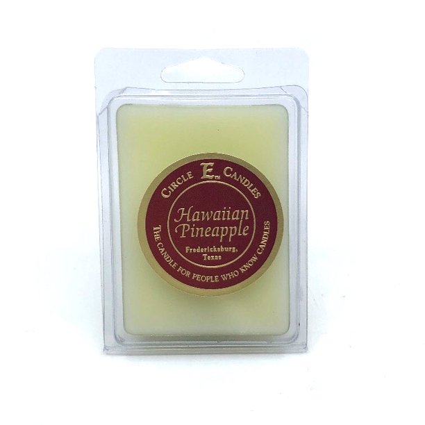 Circle E Candles, Hawaiian Pineapple Scent, Extra Small Size MiniE