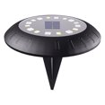 thumbnail image 1 of Labymos 16LEDs Solar P-ower Energy Ground Lawn Lamp Disk Light Sensitive Light S-ensor IP65 Water, 1 of 8