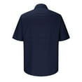 thumbnail image 5 of CALAFEBILA Men's Hawaiian Shirt Casual Button Down Tropical Print Short Sleeve Holiday Beach Shirts Loose Fit Summer Mens Tops, 5 of 5