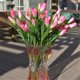 thumbnail image 5 of Advancent 6 tenedores 12 cabezas Tulipán Flor artificial Toque real Ramo artificial Flor falsa para la decoración de la boda Flores Decoración del hogar Flores artificiales rosa Advancent HA6720-05B, 5 of 6