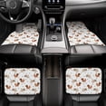 thumbnail image 6 of Wukai Rabbit And Squirrel Print Car Foot Mat Set of 4 Pieces, Anti-Slip Neoprene Auto Floor Mats Carpet, Universal Fit Automotive Floor Foot Mats Set for SUV, Van, Trucks, 6 of 6