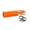 Orange, variant on Leaf Blower Air Booster with Handles and Adjustable Straps for Secure Installation of Cyclone Leaf Blower Attachment Use Black