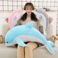 thumbnail image 5 of 1pc 160CM Big Size kawaii Dolphin Plush Toys Lovely Stuffed Soft Animal Pillow Dolls for Children Girls Sleeping Cushion Gift, 5 of 5